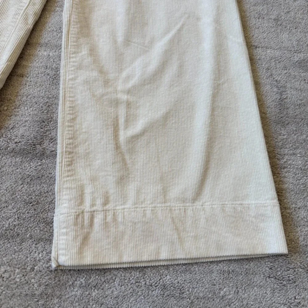 Anthropologie Maeve Colette Cropped Wide-Leg Corduroy Pants - Picture 8 of 11